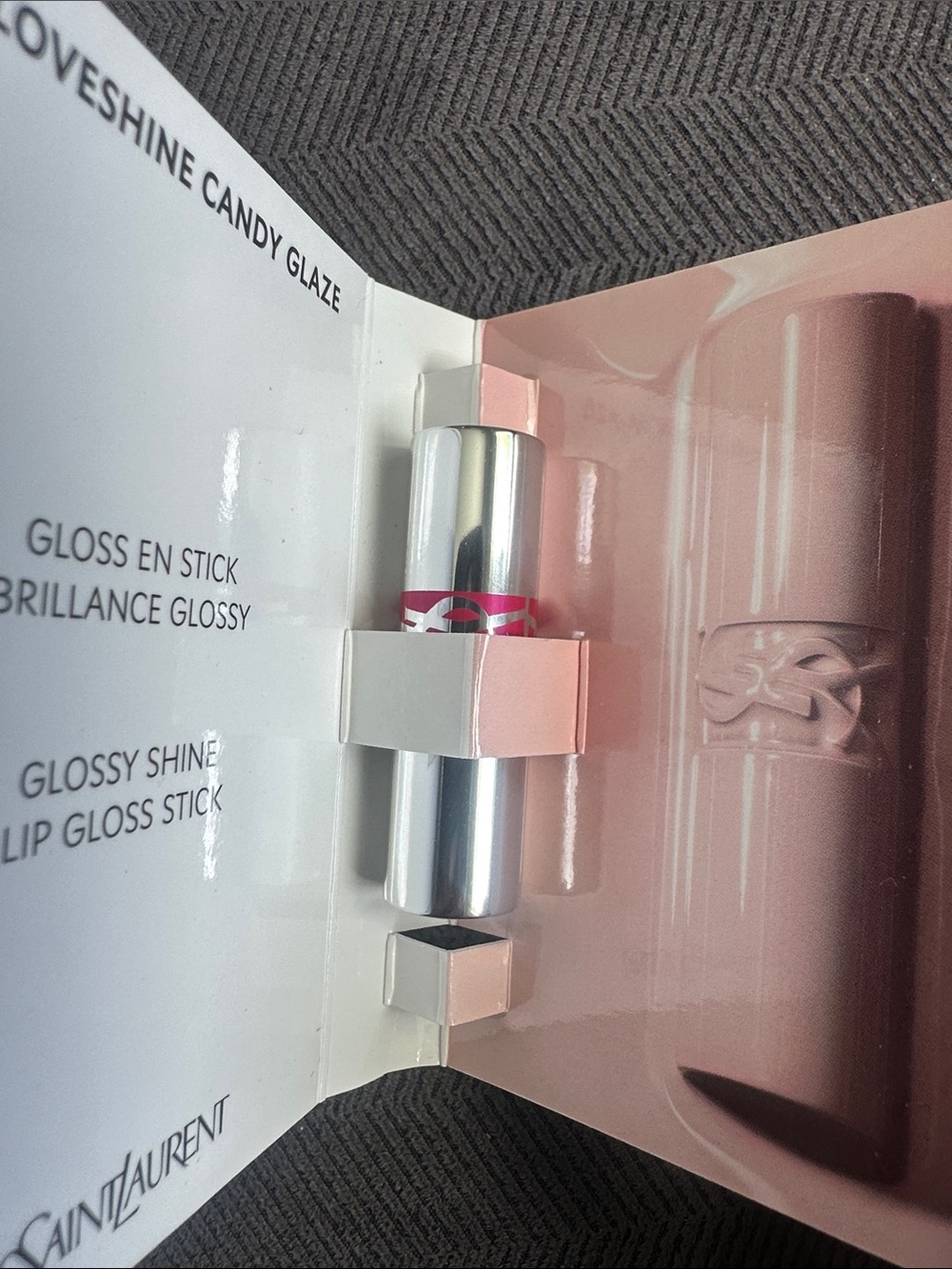 Yves Saint Laurent Loveshine Candy Glaze Lip Gloss - Sheer Pink - Picture 2 of 5